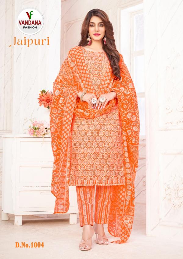 Vandana Jaipuri Vol-1 Cotton Designer Exclusive Dress Material